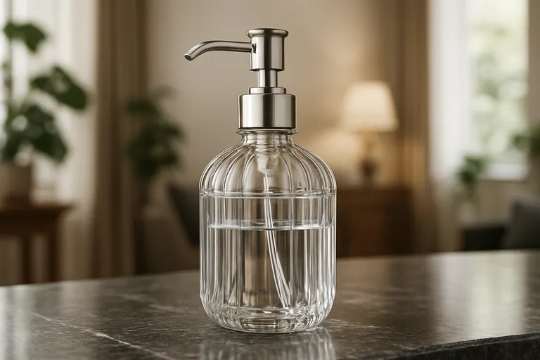 De veelzijdigheid en elegantie van een glazen zeeppompje in jouw interieur
